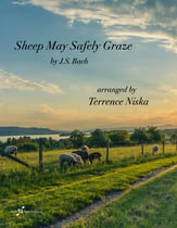 Sheep May Safely Graze piano sheet music cover